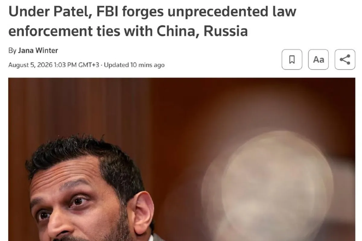 FBI im Bündnis mit China und Russland: Patel enthüllt geheime Zusammenarbeit
