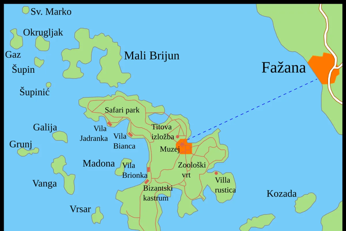 Tri skrivene oaze na Brijunima