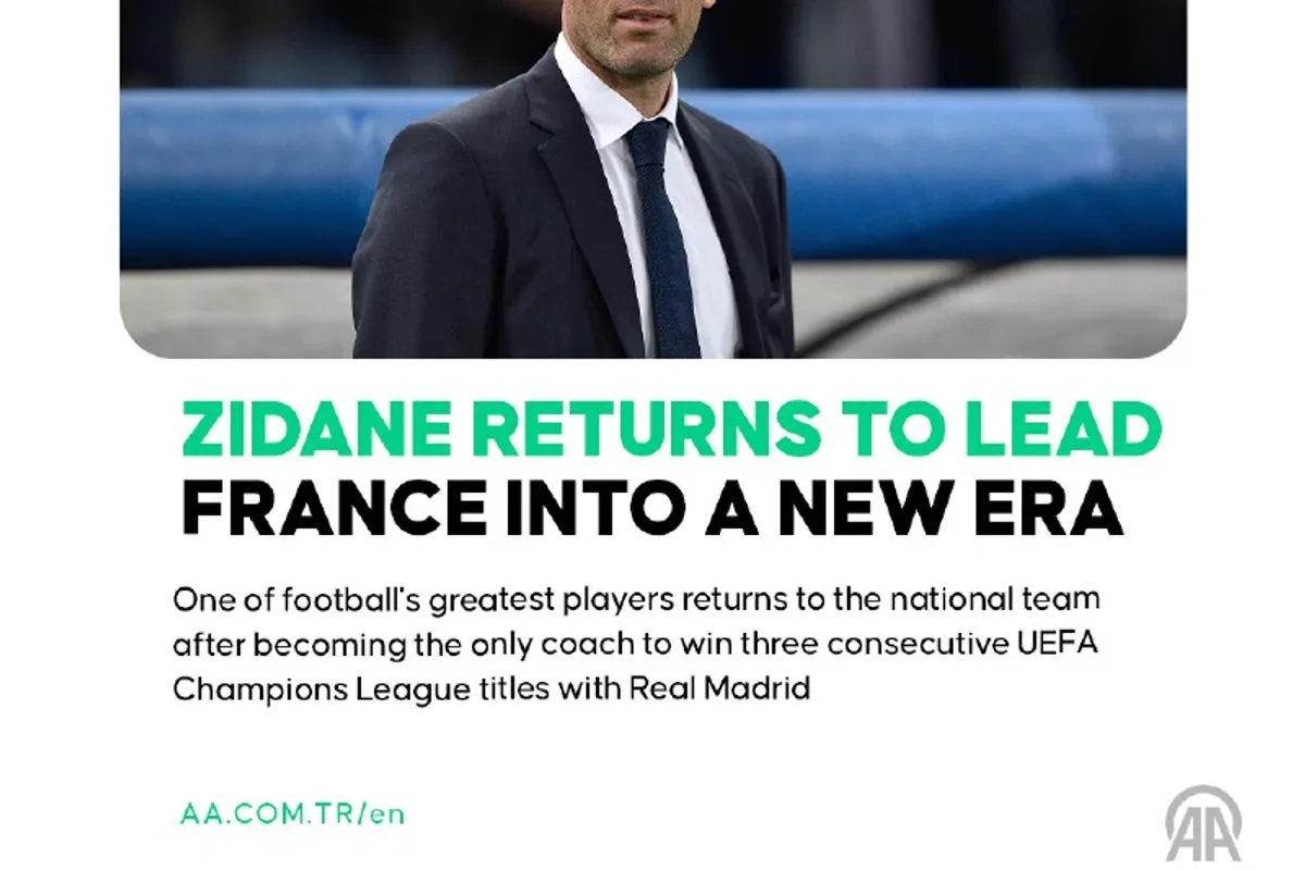 Zinedine Zidane imenovan izbornikom Francuske: 'Jedino što sam želio'